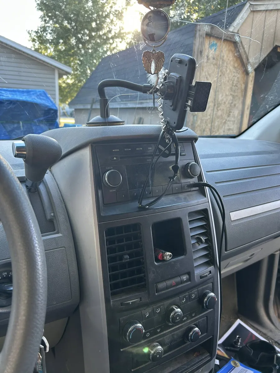 Dodge Grand Caravan dash after detailing
