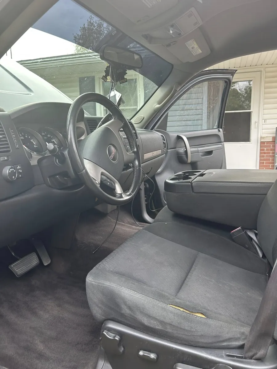 Chevy Silverado front seats after an interior detail